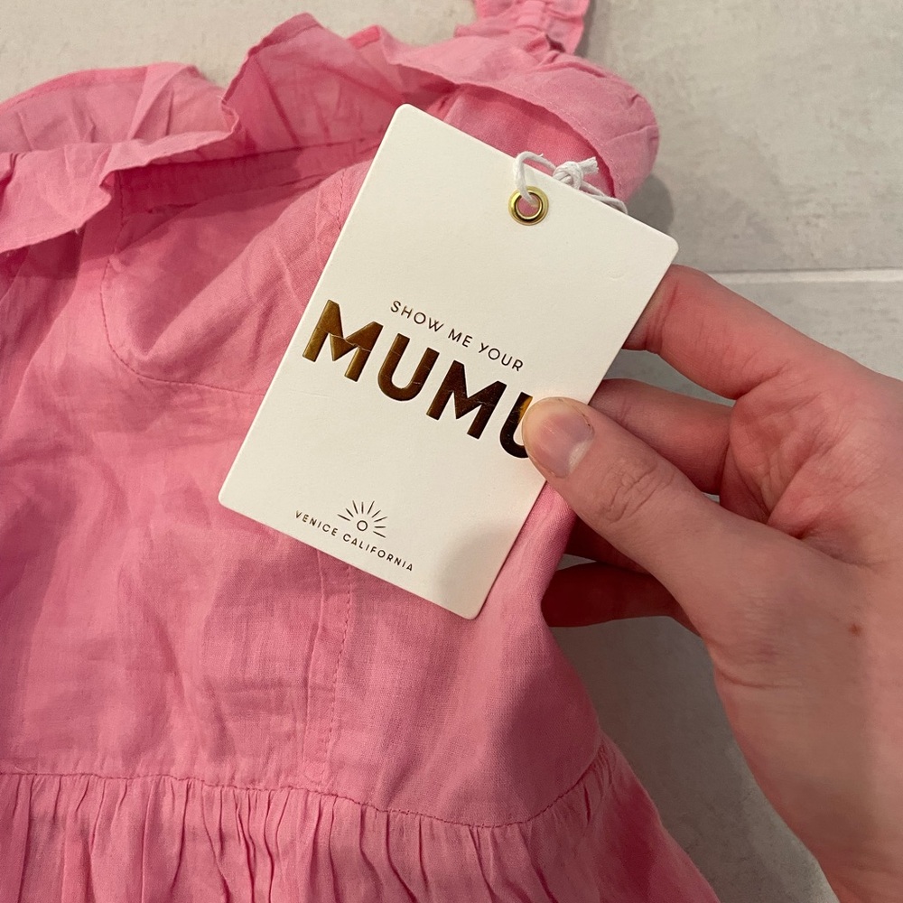Show Me Your Mumu JOLENE MINI DRESS-PINK LEMONADE - Picture 4 of 5